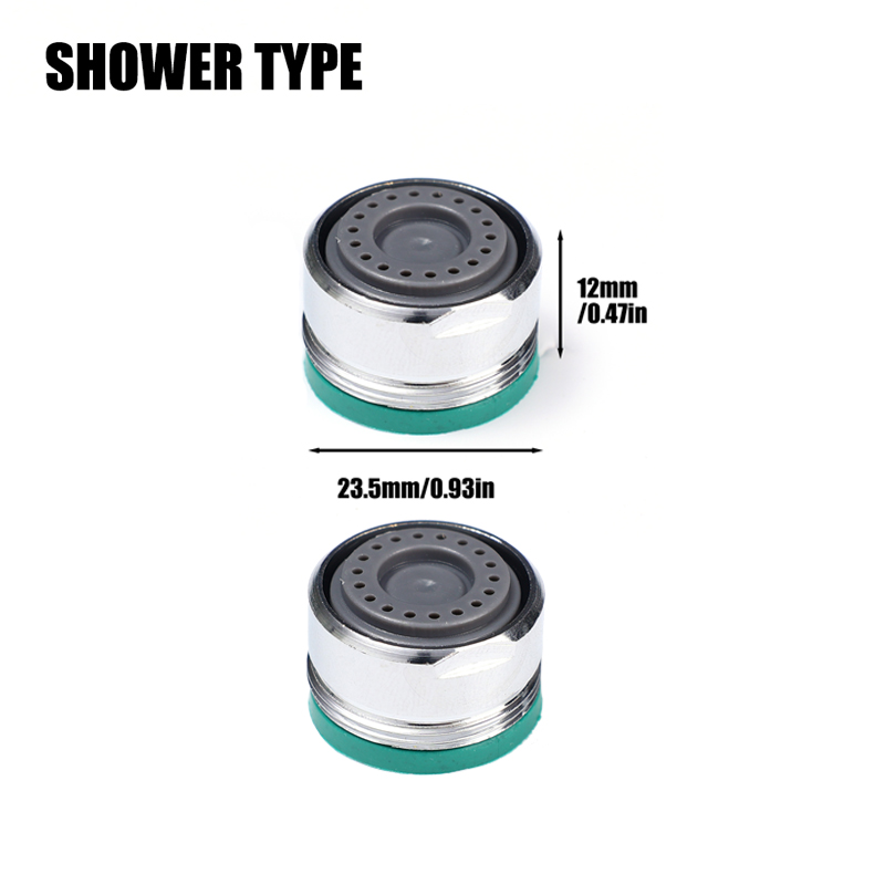 4/1 stücke Durcheinander Wasser Sparen Wasserhahn Belüfter Küche klopfen Filter Düse 24mm Gewinde Waschbecken Wasserhahn Bubbler Badezimmer Austauschbare teile: Marine Blau