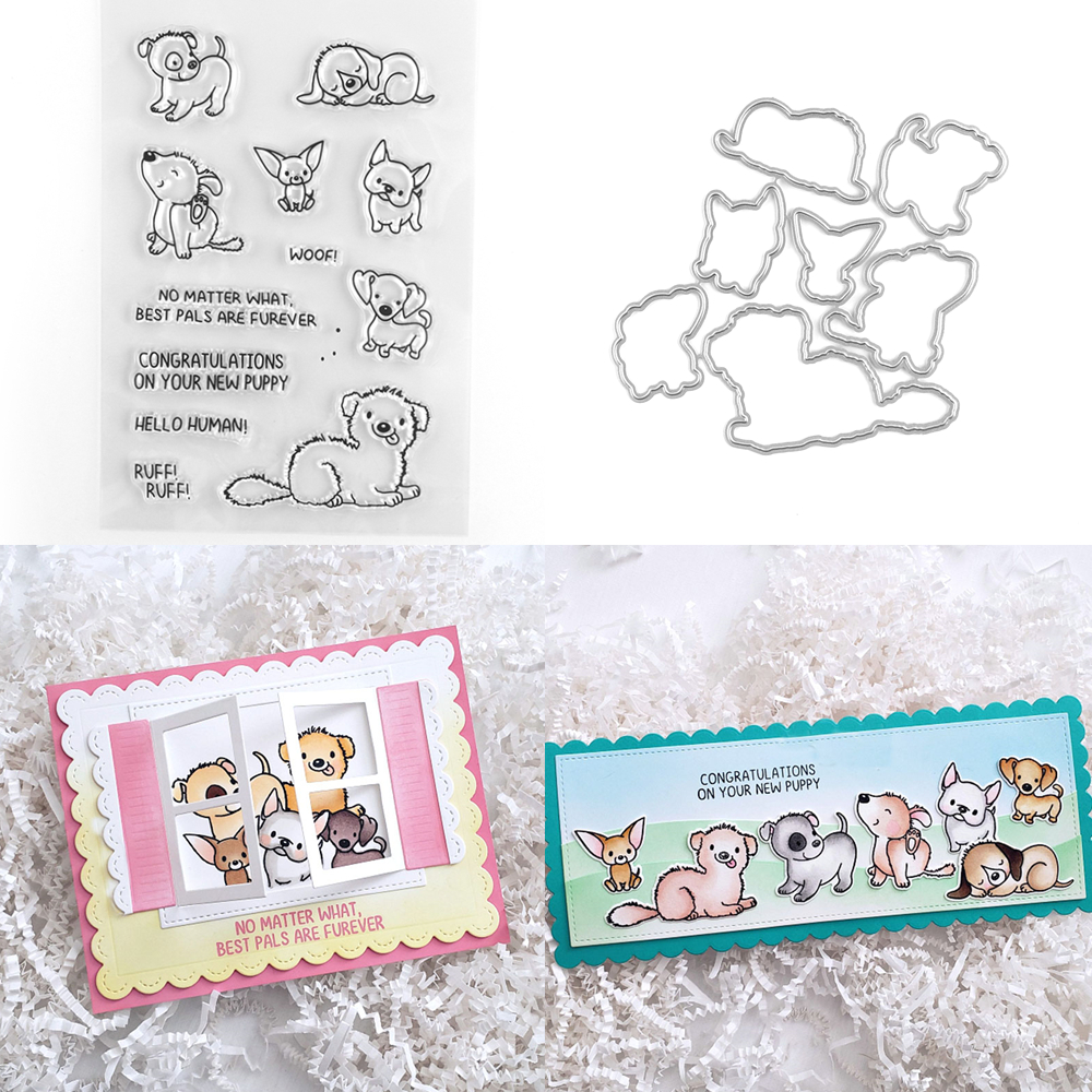 Troqueles y sellos de corte de feliz cumpleaños/nieve mucho amor, troquel de palabras de sentimientos navideños grandes para manualidades de tarjetas de álbum de recortes DIY: L / Amarillo claro