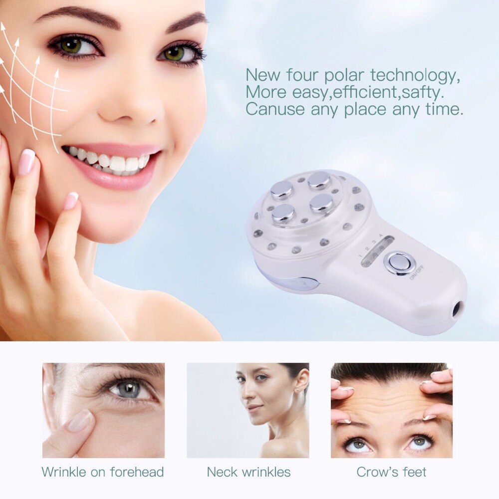 Led Photon Gezicht Massager Huidverjonging Ems Mesotherapie Elektroporatie Facial Rf Radio Frequentie Rimpel Verwijderen Massage 31