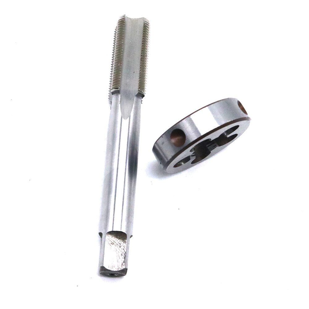 1/2"-28 (1/2" x 28) or 5/8"-24 (5/8x24) UNF HSS Threading Thread Tap and Die Set with
