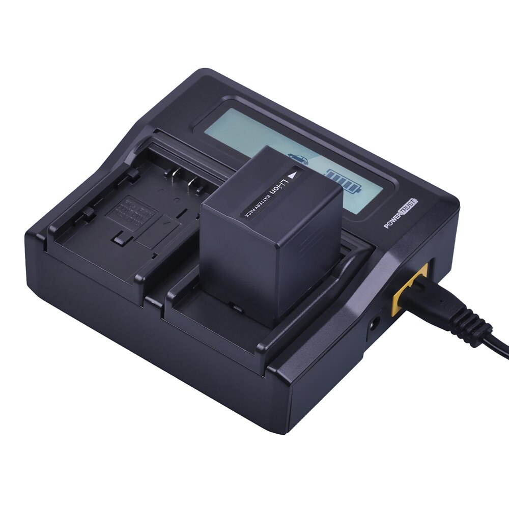 1x Rapid Dual Battery Charger for Panasonic CGA-DU06 CGA-DU07 CGA-DU12 CGA-DU14 CGA-DU21 VW-VBG070 VW-VBG130 VW-VBG260 Battery