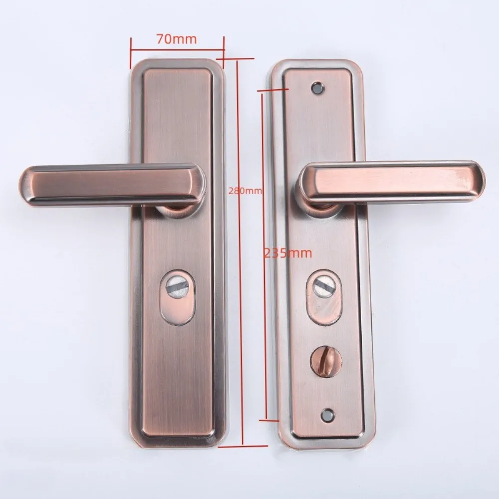 Universal Double-Side Multi-Function Door Handle, Anti-Theft & Anti-Pry Home Door Lever, Dual-Spring Lock Handle