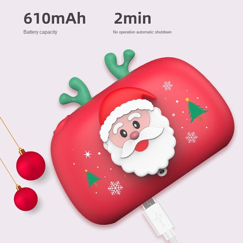 Christmas Children Camera 2.4 Inch HD Screen Chargable Digital Camera Kids Camera Toys Outdoor Photography Props Birthday