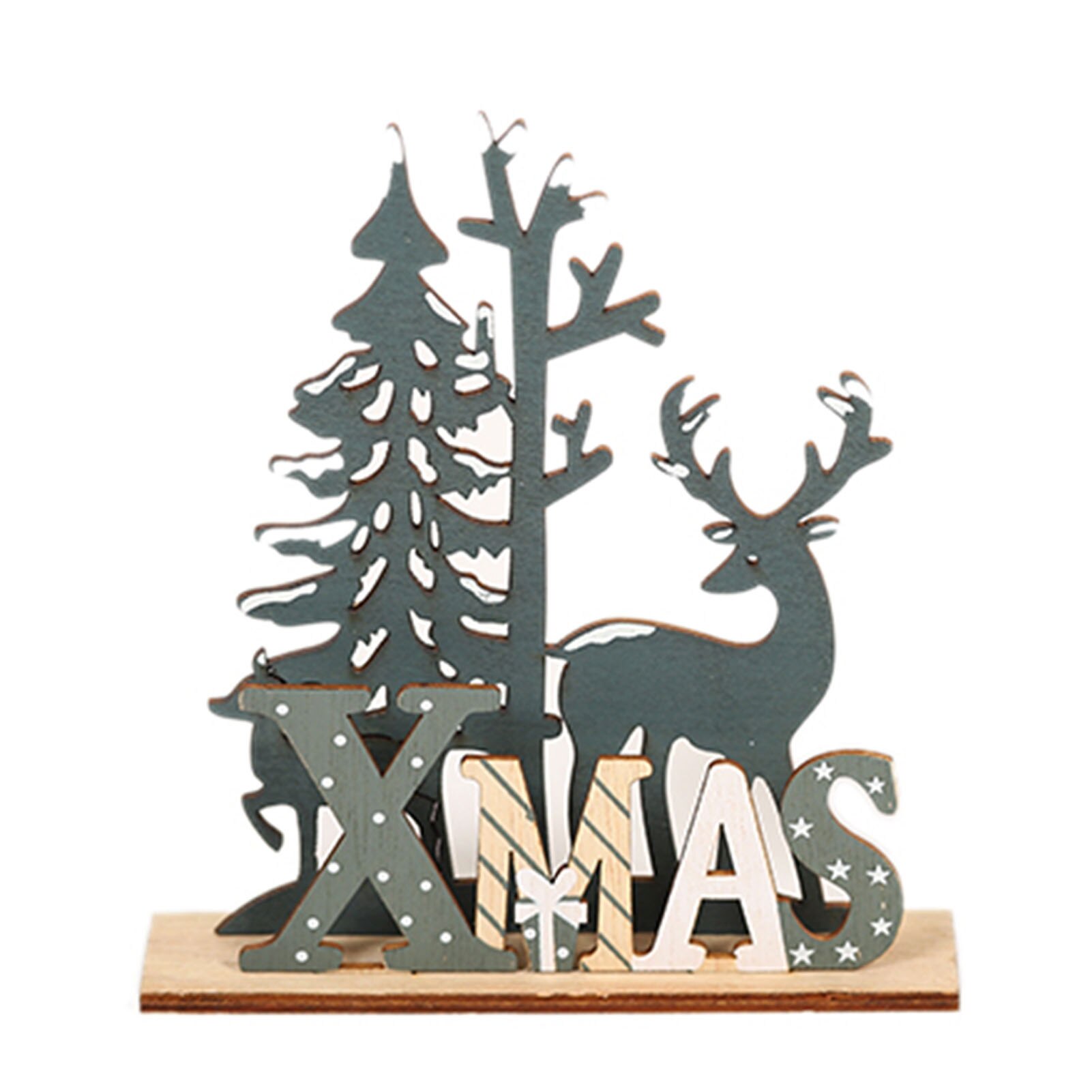 12pcs Decorated Small Christmas Tree Cedar Pine On Sisal Silk Blue-green Gold Silver And Red Mini Christmas Tree Ornaments