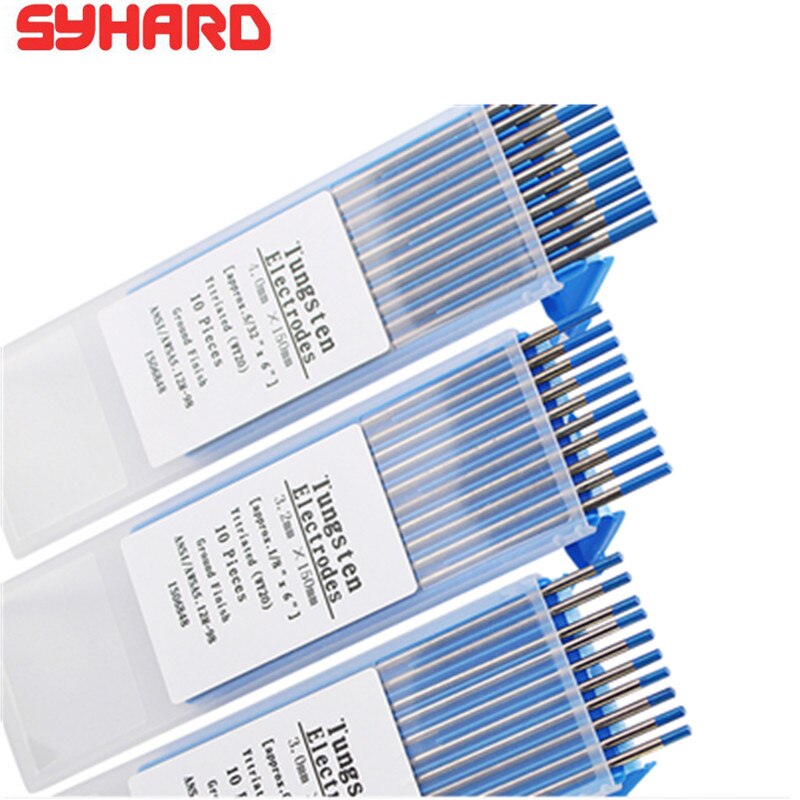 Green Argon-arc welding tungsten electrode 1.0/1.6/2.0/2.4mm Soldering Rod for aluminium (10pcs/lots,length150mm)