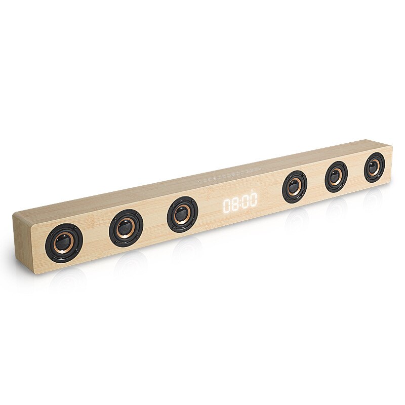 Multifunktionale holz Bluetooth lautsprecher heimkino TV computer handy high-power echo wand