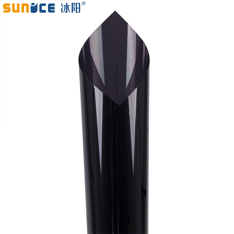 Sunice 10% Vlt Zwarte Auto Window Tint Film 100% Uv Proof Nano Keramische Solar Tint Warmte Controle Privacy Bescherming Auto folies