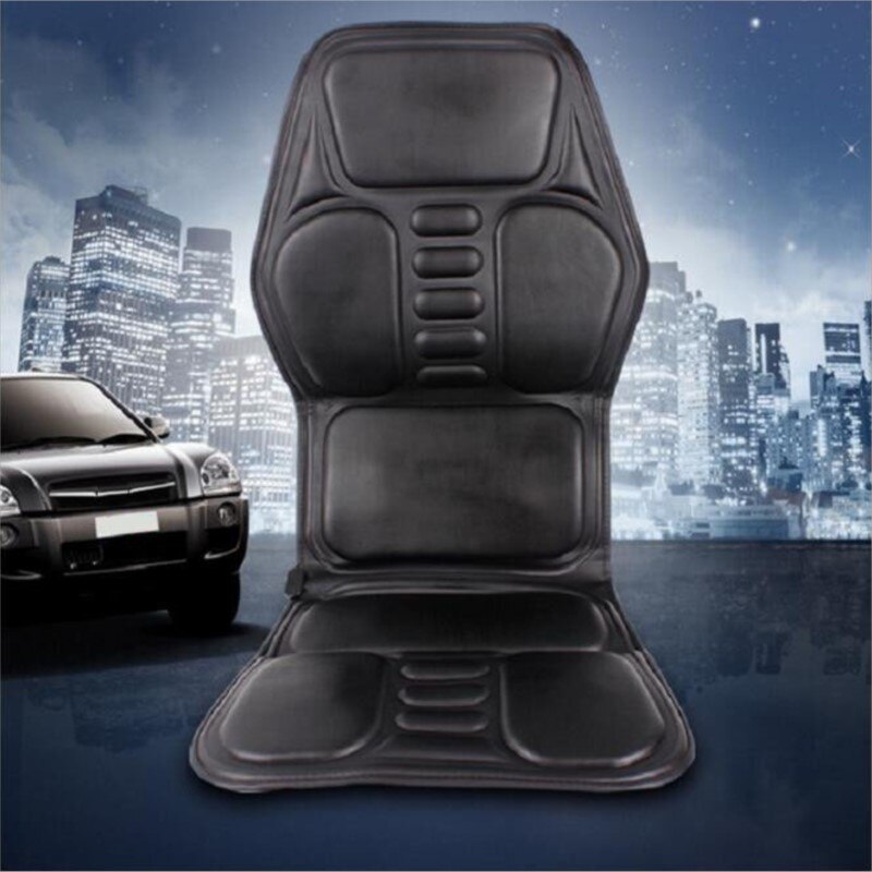 Car Home Office Full-Body Massage Cushion.Heat Vibrate Mattress.Back Neck Massage Chair Massage Relaxation Car Seat 12V