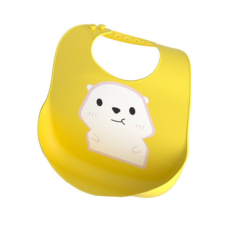 Bavaglini impermeabili regolabili in Silicone bavaglino morbido bavaglino Unisex neonati roba solido cartone animato stampa animalier ragazza ragazzo panni Burp