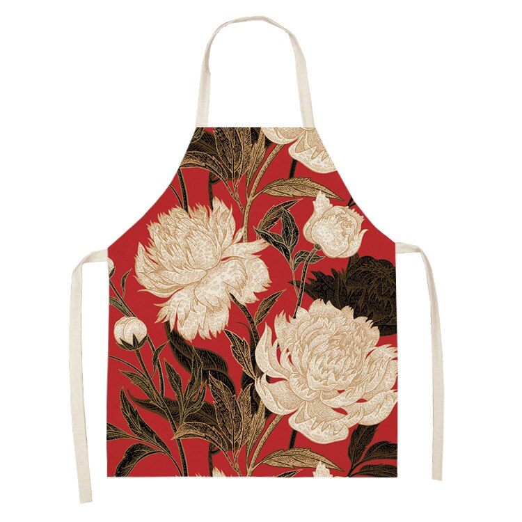 Retro Flower Kitchen Apron Series: WQ0129-7