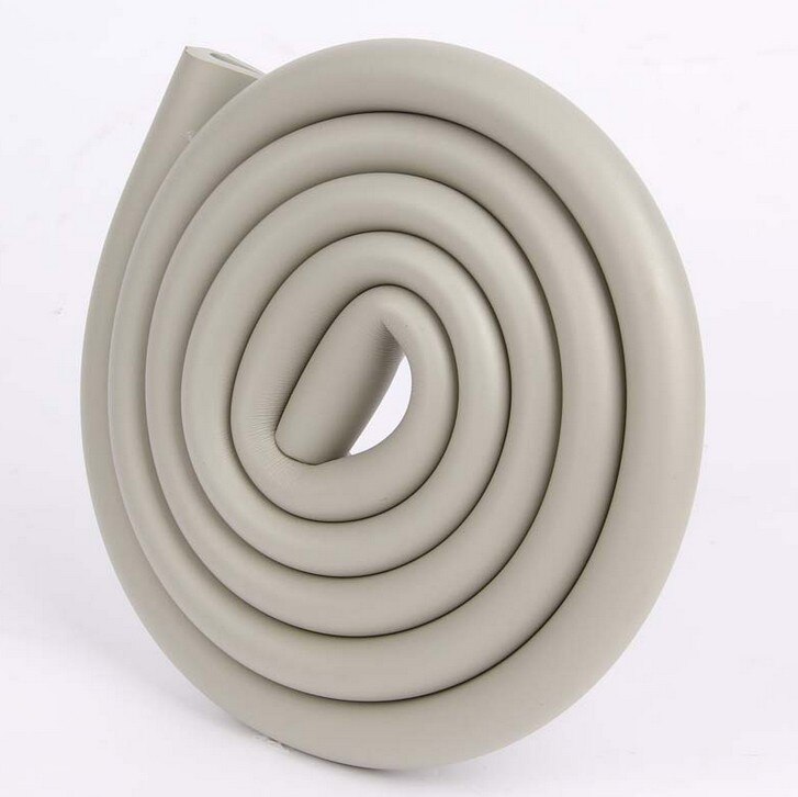 1pc baby bumper strip baby veiligheidshoekbeschermer glazen tafelrand hoekbeschermers meubelrandbeschermer botsingsbeschermer  fh04: Grijs