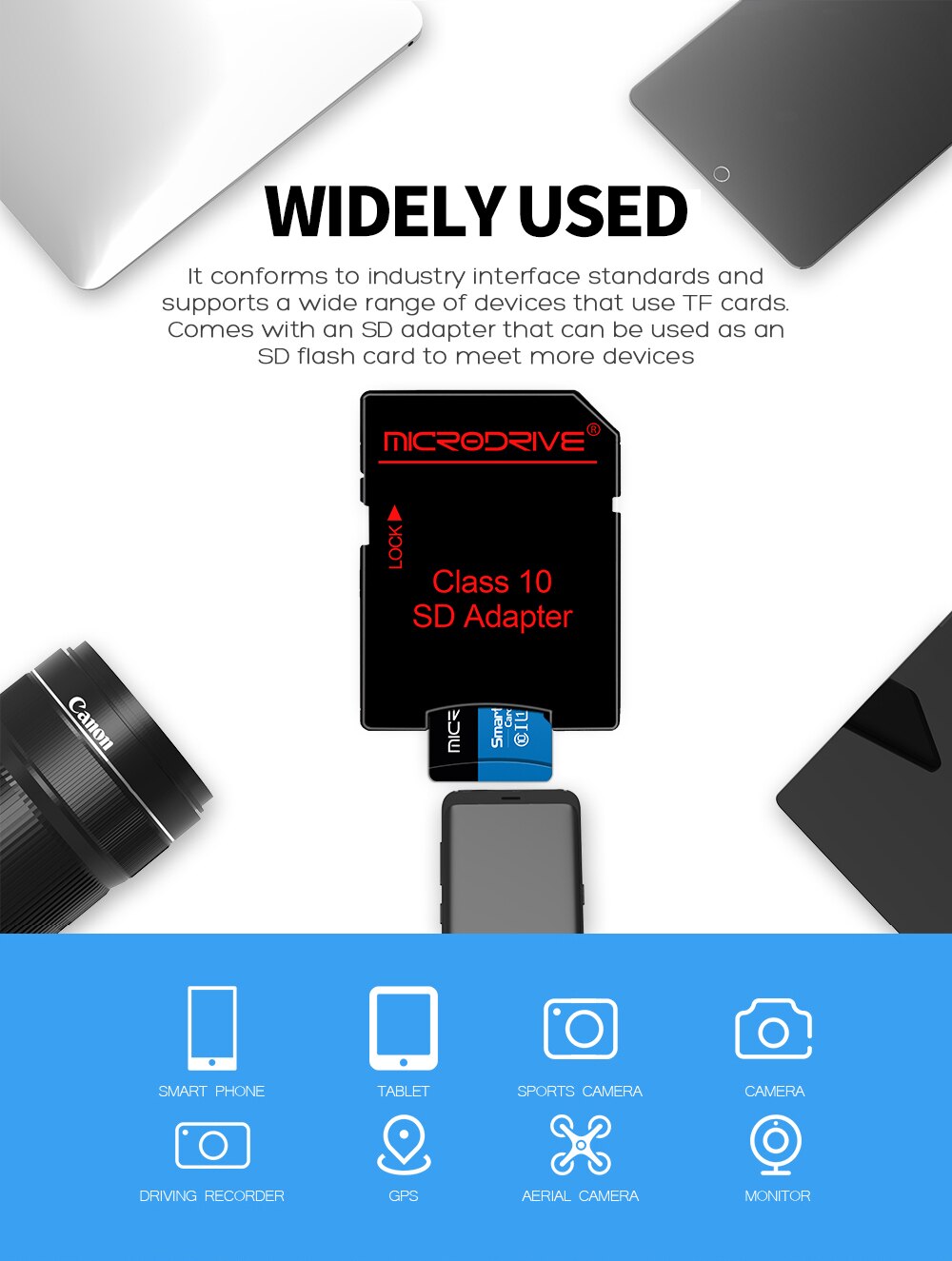 High speed Class10 Micro SD TF Card Flash Memory Card Microsd 8GB 16GB 32GB 64GB 128GB 256GB cartao de memoria