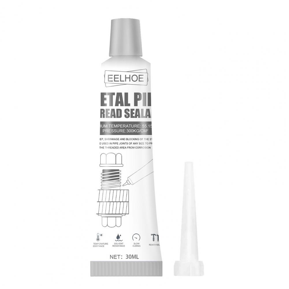 Great Thread Sealant Moisture-proof High Efficiency Sealant High Temperature Thread Sealant for Sliding Wire Seal Glue: White