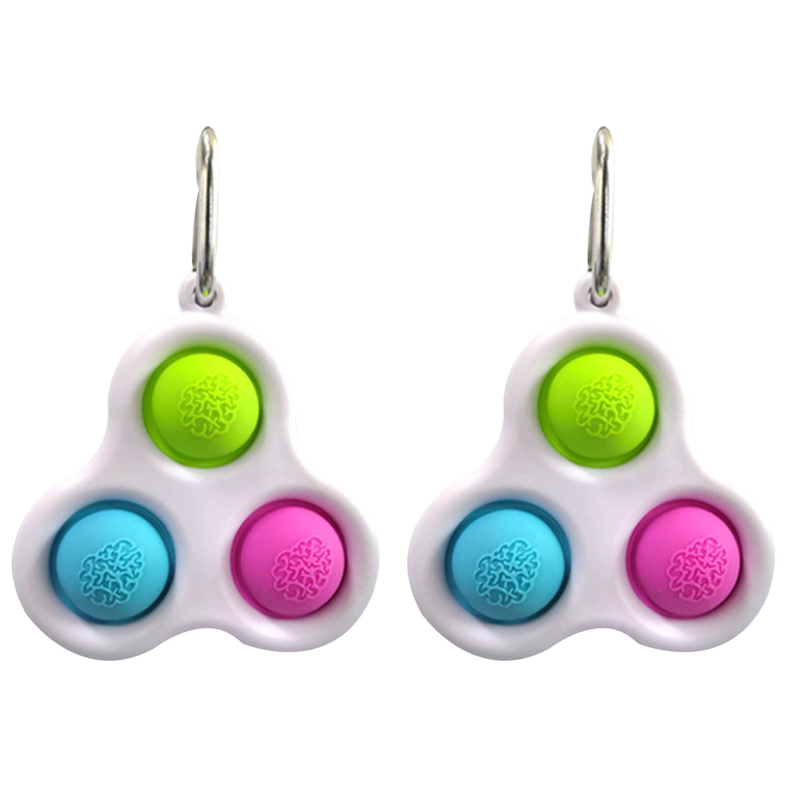 3Pcs Sstress Relief Fidget Speelgoed Fidget Speelgoed Pack Zintuiglijke Speelgoed Intelligentie Ontwikkeling Training Vroege Onderwijs Eenvoudige Kuiltje Speelgoed: B