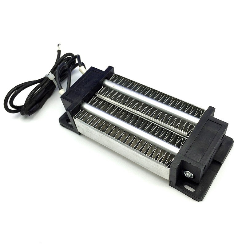 2 Pcs Warm Tool Insulated PTC Ceramic Air Heater 200W 12 V (AC / DC) 2 Row/mini Egg Incubator Heaters Incubation Equipment