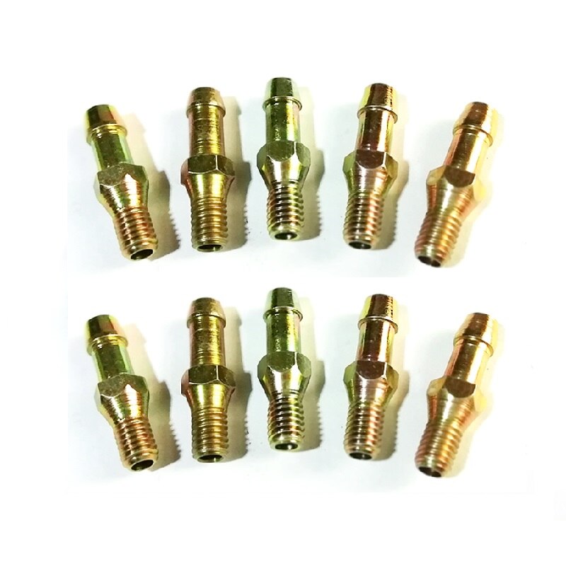 10 pcs Штуцер в коллектор М6 (подводка газа 6 мм) – Vicedeal