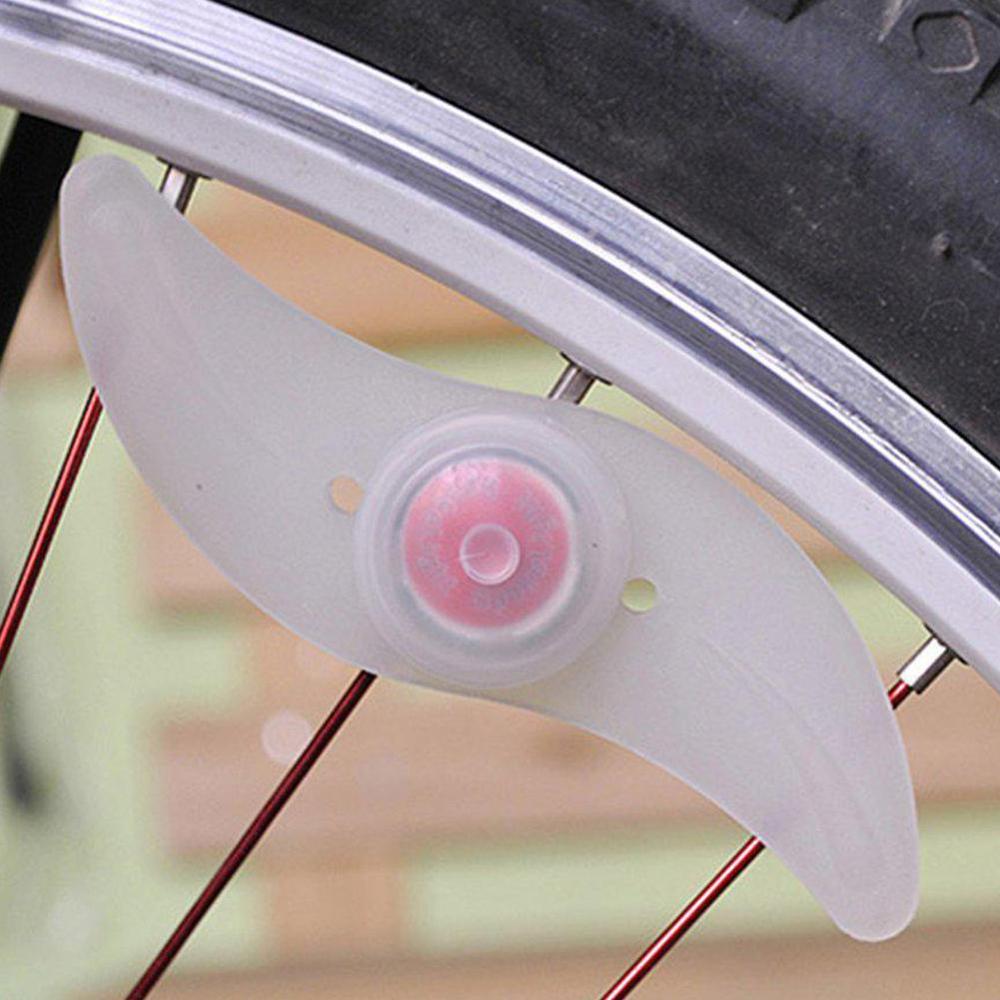 4 farben Fahrrad Leucht Speichen Licht Blinkende LED Fahrrad Radfahren Rad Draht Reifen Warnung glühend Lampe Anzeige