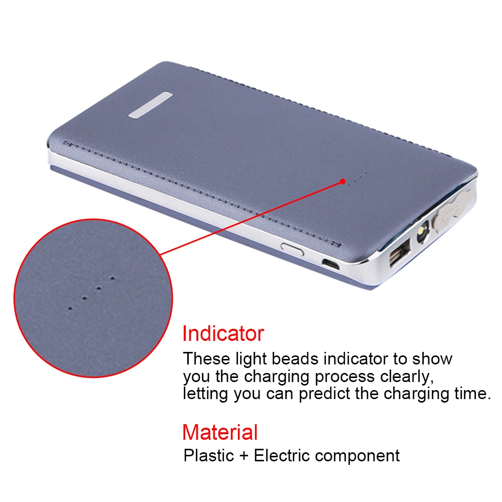 30000mAh Portable Car Jump Starter Pack Booster LED Charger Battery Power Bank Portable Emergency Starting Power Supply