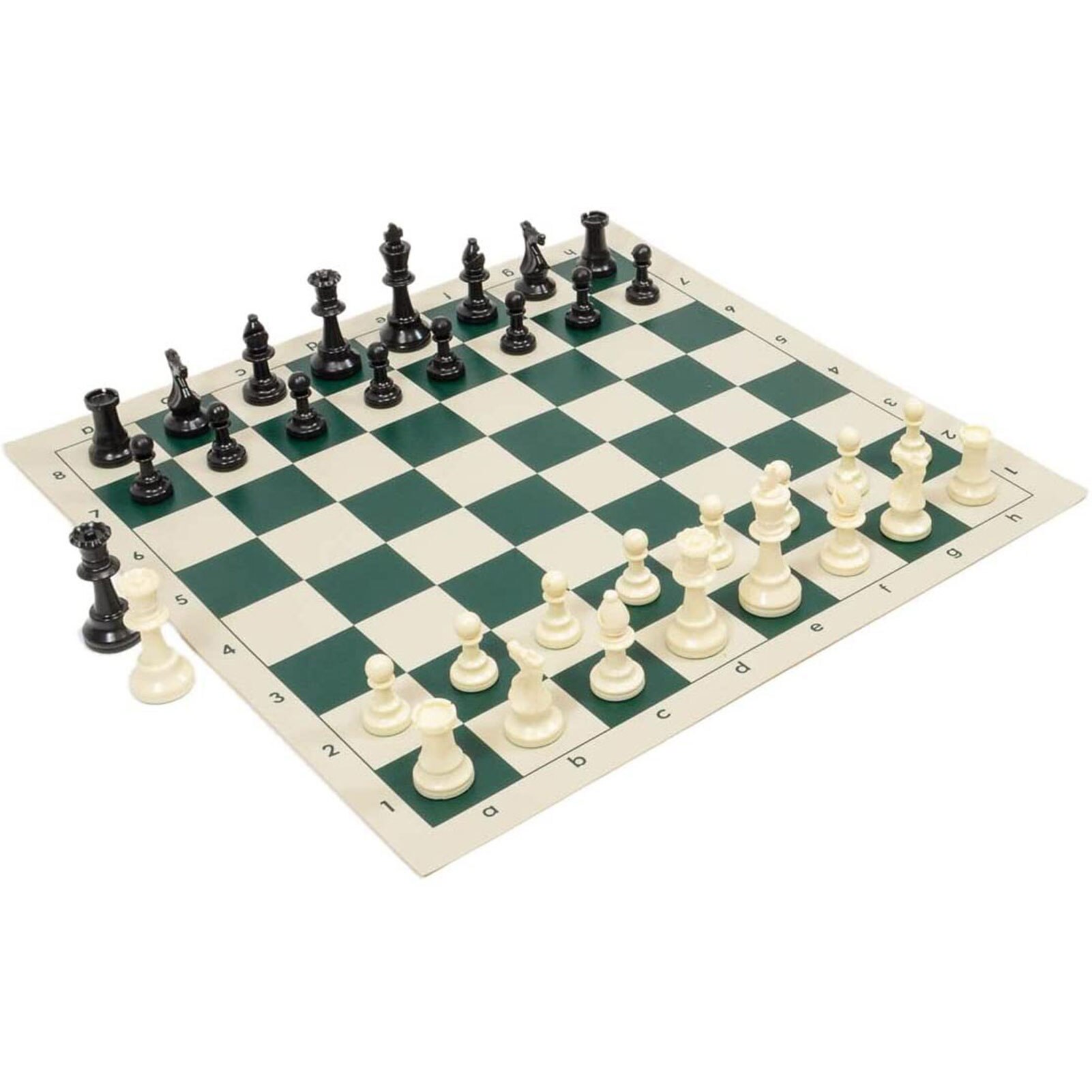 Puzzle Chess Set PVC Leather Tournament Portable Travel Chess Vinyl Chessboard Board Games For Beginner Children Toy: Default Title