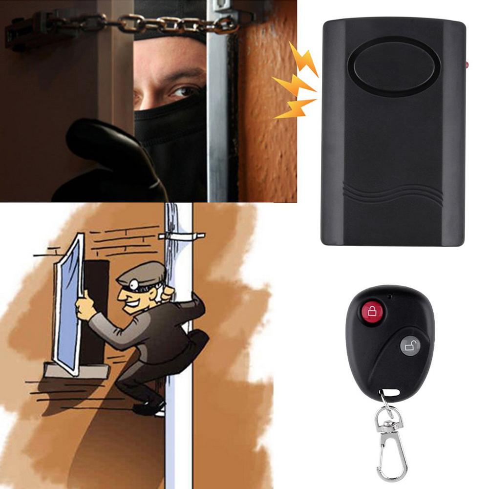 Wireless Remote Control Vibration Alarm Home Security System Security Alarm