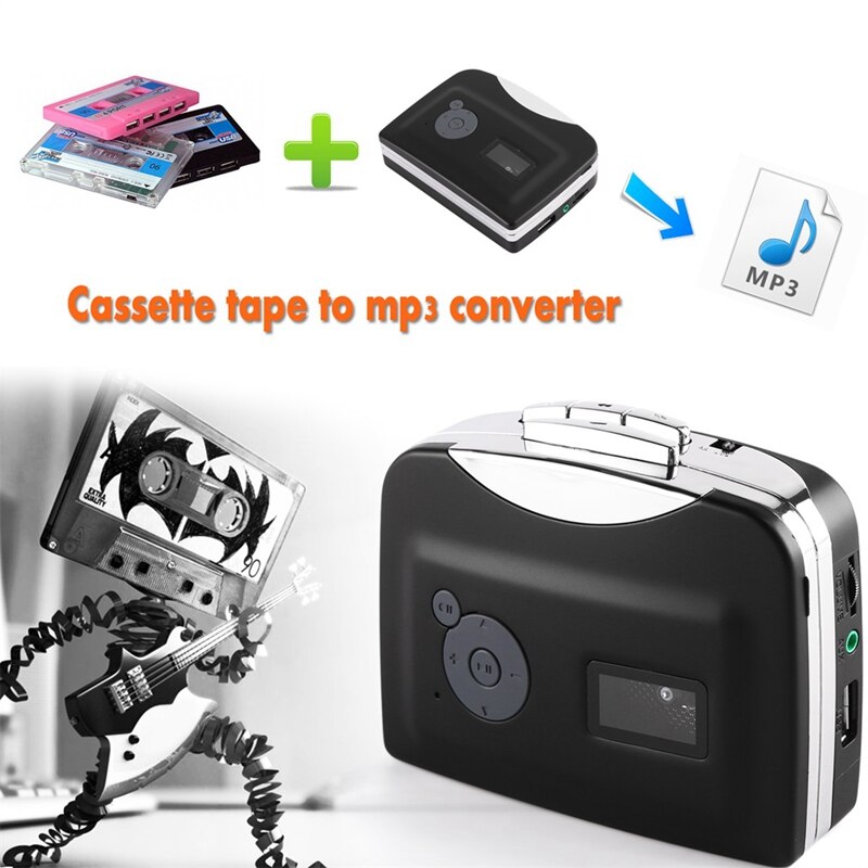 Cassette Speler Tape Naar Usb Flash Drive Audio MP3 Formaat Capture Converter Walkman