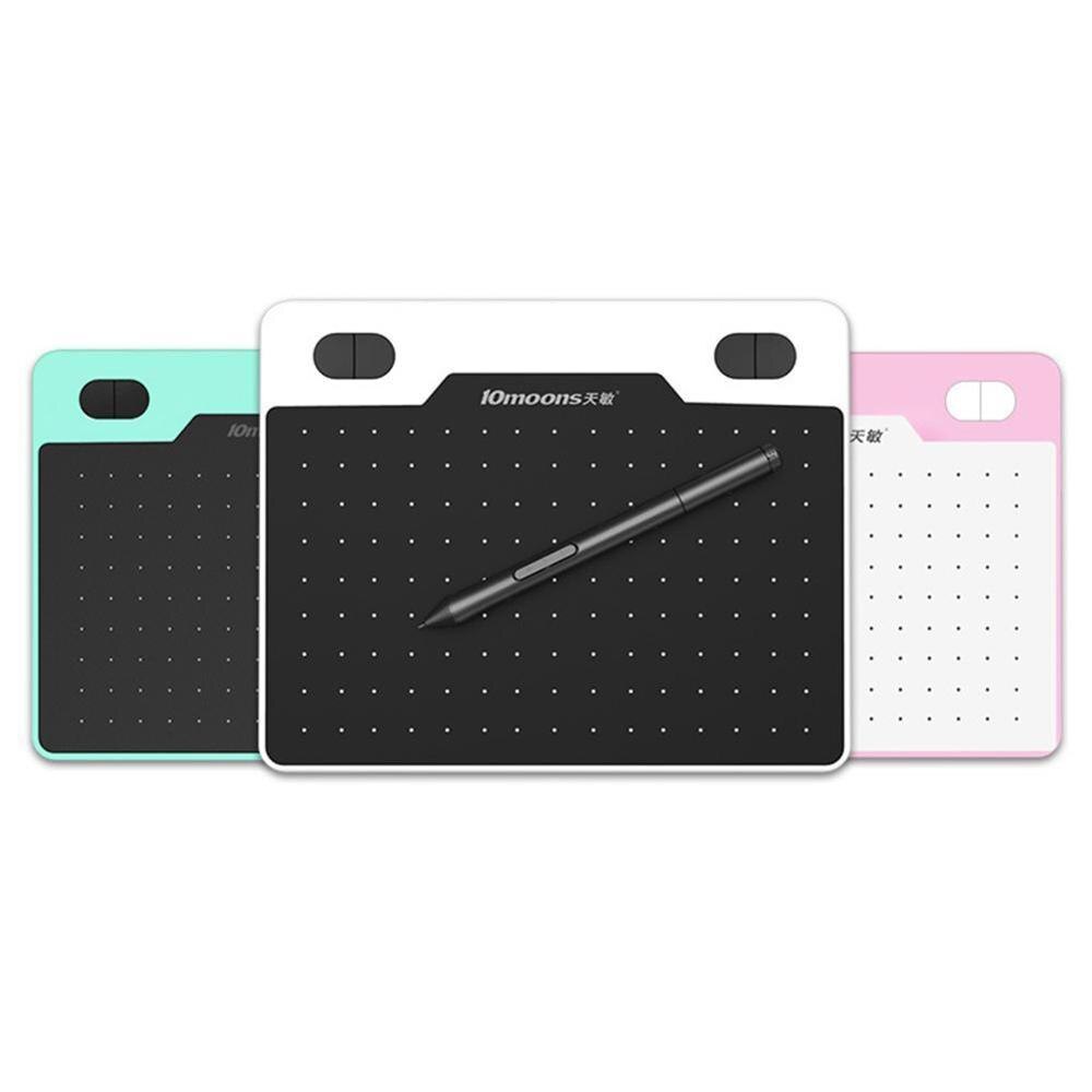 T503 6 Inch Ultralight Graphics Tablet 8192 Levels Digital Drawing Tablet Battery-Free Pen Compatible Android Device