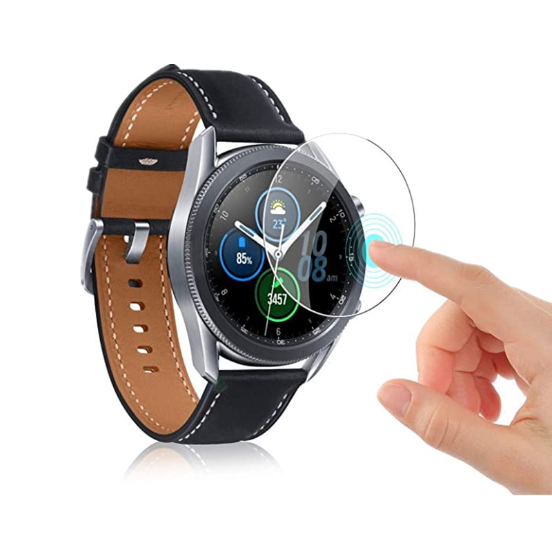 Verre trempé pour Samsung Galaxy montre 3 41mm 45mm HD anti-rayures protection d'écran pour Samsung Galaxy montre 3 couverture