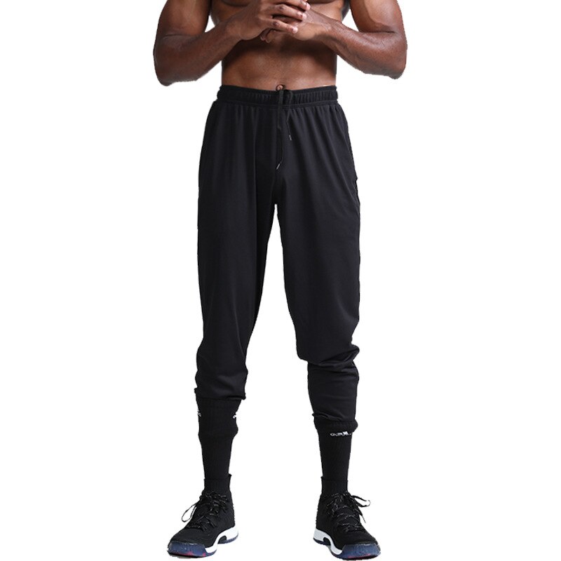 Men Sports Jogging Loose Pants Breathable Solid Color Casual Sportswear Training Fitness Long Running Trousers Male Sweatpants: Size XXL