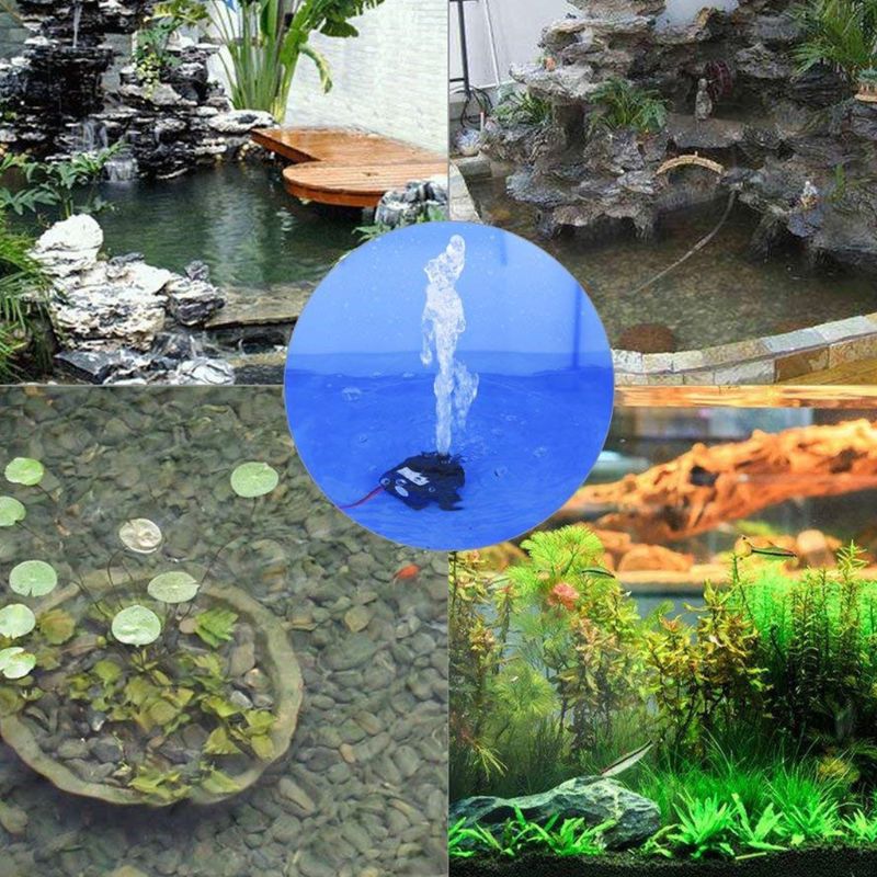 12V 3m 240L/H Ultra Quiet Brushless Motor Submersible Pool Water Pump Solar RF