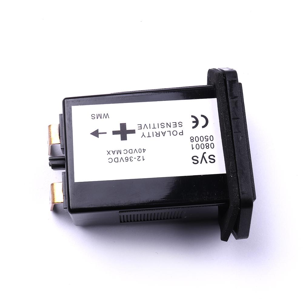 1Stck DC 12V zu 36V Lkw Traktor Diesel- Außenbordmotor Stunde Meter Rechteckigen Timer 99999,9 stunde Palette