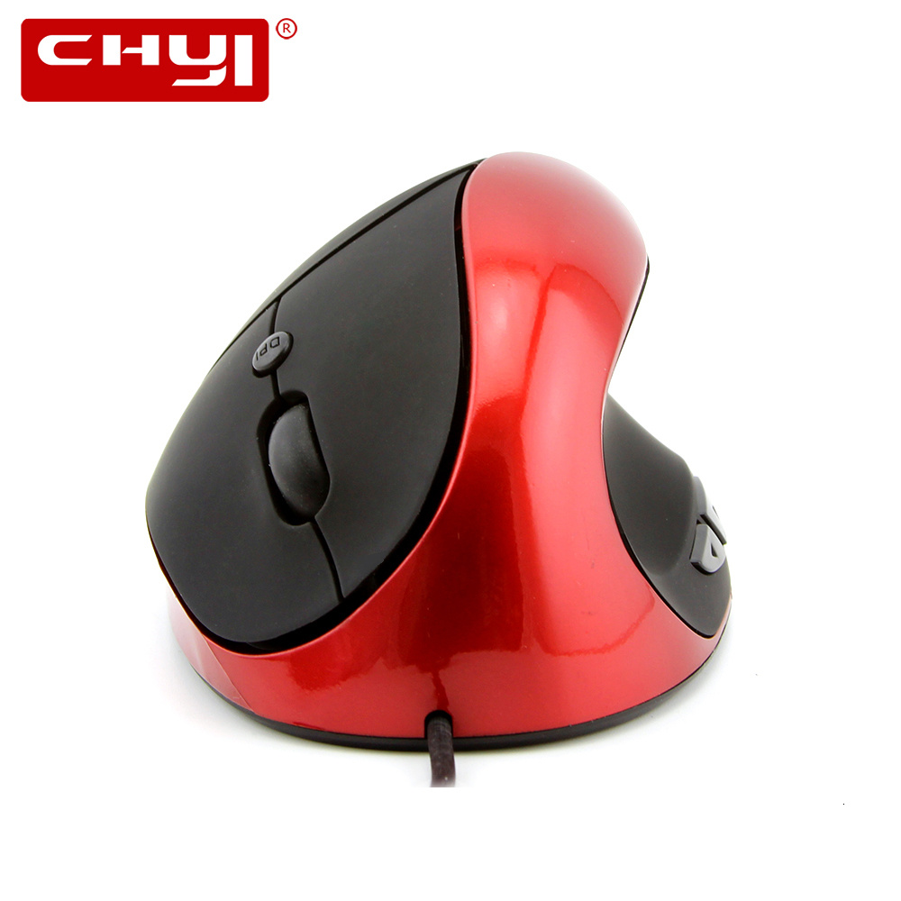 CHYI Ergonomic Vertical Mouse 6D Wired Rechargeable Computer Mice 800/1200/1600DPI Optical USB Silent Mause For PC Laptop Office