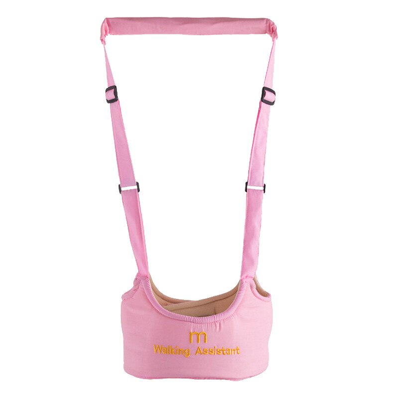 Arnés para bebés y niños pequeños, mochila auxiliar, correa de aprendizaje, cinturón para caminar para bebé, rieles de seguridad: Pink