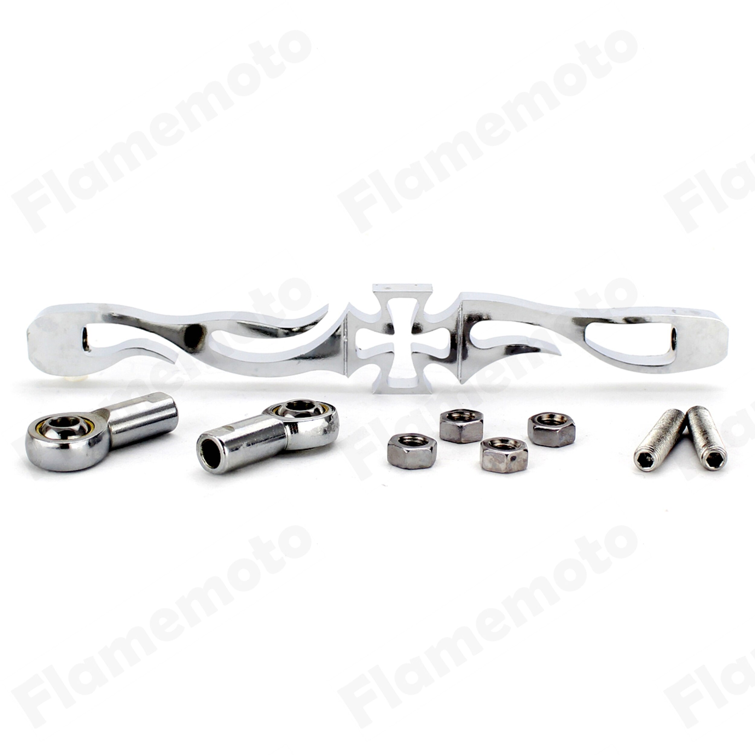 Motorcycle Shift Lever Linkage Cross Chrome Gear B... Grandado