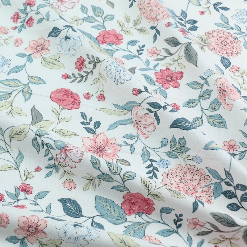 235cm*50cm kukkalehteä puuvillakangas ompelu vauvan liina vauvan liinavaatteet lasten vuodevaatteet kangas tyyny tilkkutäkki kangas nenä