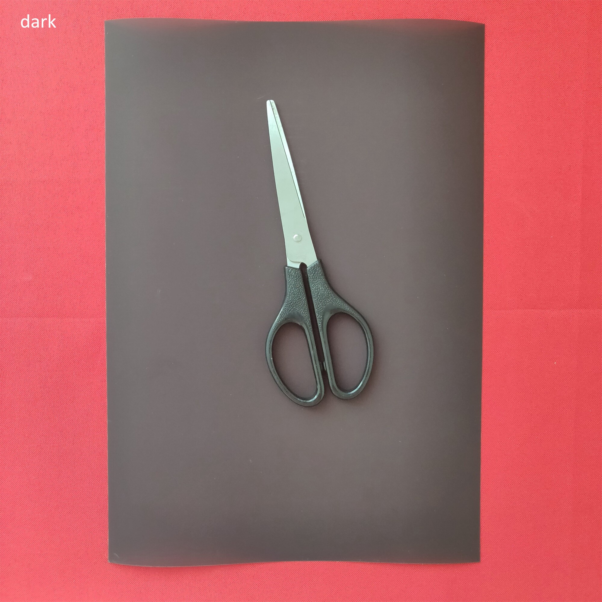 5 Pieces 5 Colors Holographic Projection Film about A4 210*290mm samples rear projection film Dark Transparent White grey color