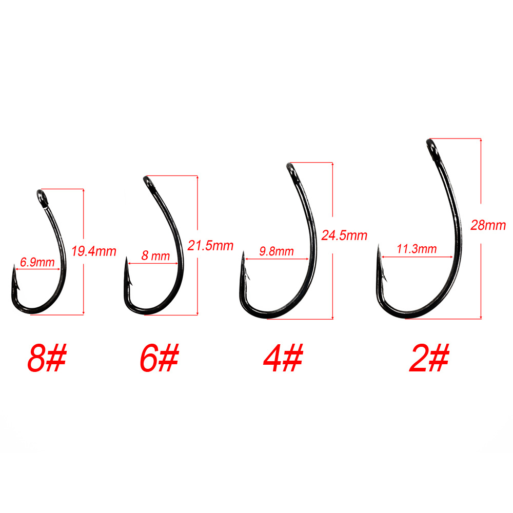 12 X Karpervissen Klaar Gemaakt Haak Link Gebonden Rigs Terminal Tackle