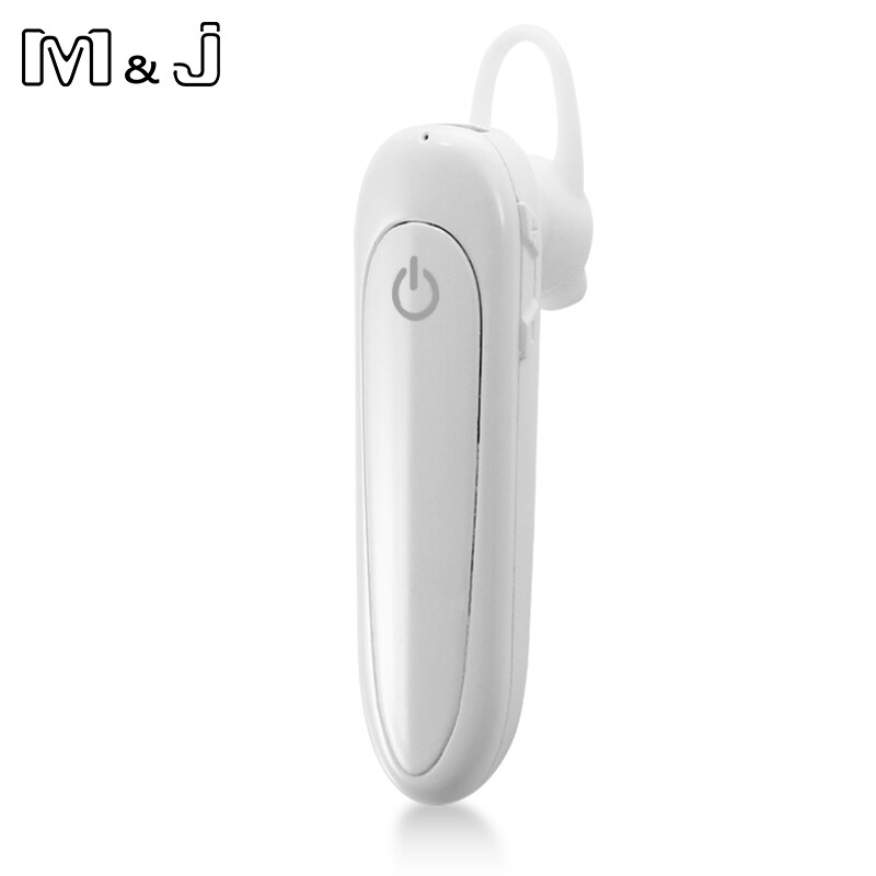 24 horas jogar mini negócios bluetooth fone de ouvido sem fio com microfone volume ajustável para iphone xiaomi android: WHITE