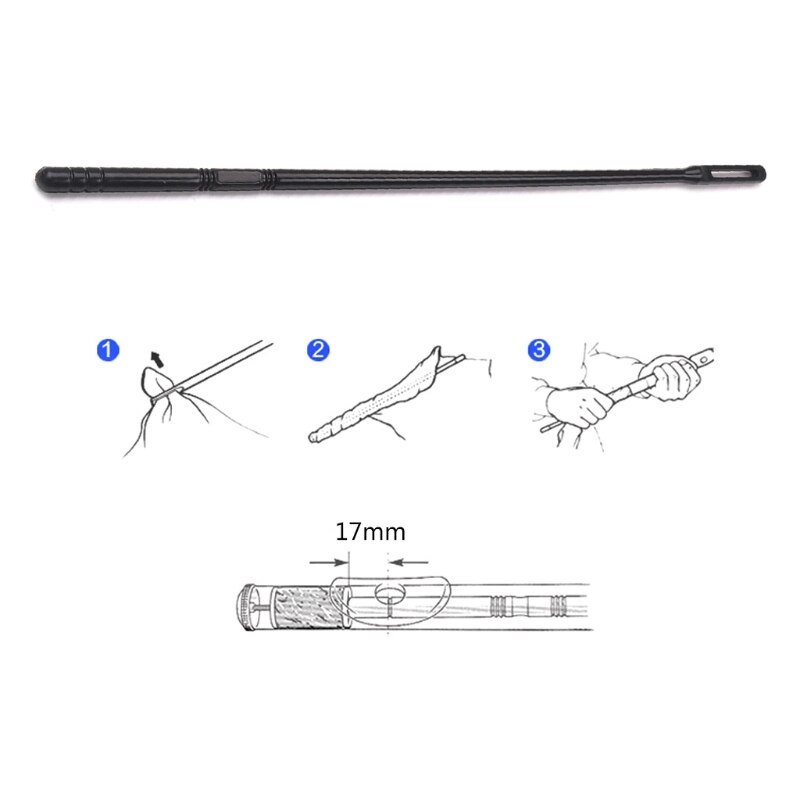 3 uds flauta palos de limpieza varilla palo conjunto limpio instrumentos de viento de madera