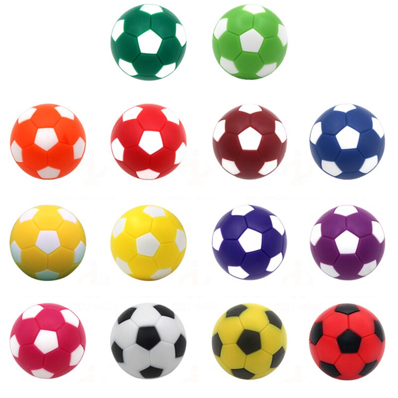 36mm Table Soccer Ball Fussball Indoor Game Foosball Football Machine Parts Kid Soccer Ball Mini for Girls Boys