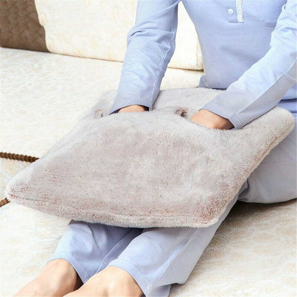 Leuke Voeten Warm Slippers Usb Voet Warmer Schoenen Computer Warmer Verwarming Slippers Sofa Kussen Draagbare Elektrische Voet Kachel Warm