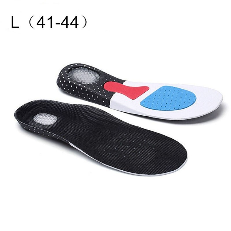 1 paire épaississement Absorption des chocs basket Football Sport Silicone Gel semelle souple unisexe solide Sport chaussures coussinet