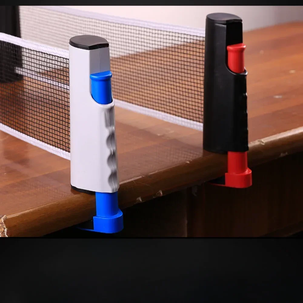 Red de poste de Ping Pong, red de tenis de mesa, estante retráctil para deportes