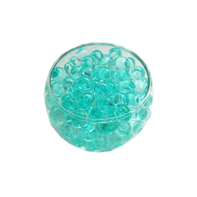 Crystal Soil Hydrogel Gel Polymer Water Beads Flower/Wedding/Decoration polymer Growing Water Balls Big Home Decor: blue