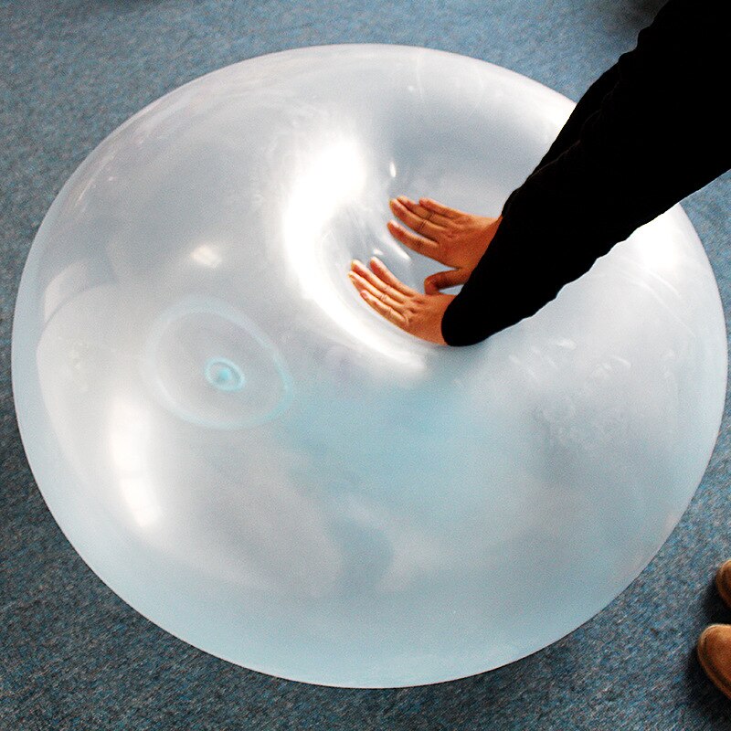 120cm holdbare boblebold oppustelige sjove bolde fantastiske rivefaste super wubble boblebold oppustelige udendørsbolde på lager