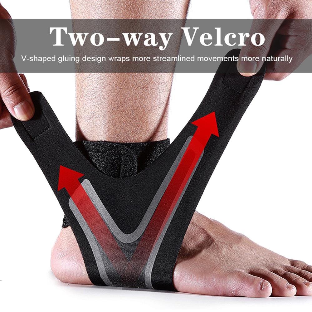 1 Protector de tobillo protectores de tobillo Anti-giro calcetines de muñeca escalada tobillo Fitness Seguridad al aire libre deportes previenen los esguinces
