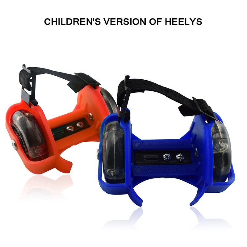 Flash Roller Skates Small Cyclone Pulley Flash Wheels Heel Skates Sports Roller Skates Durable For Children And Adults