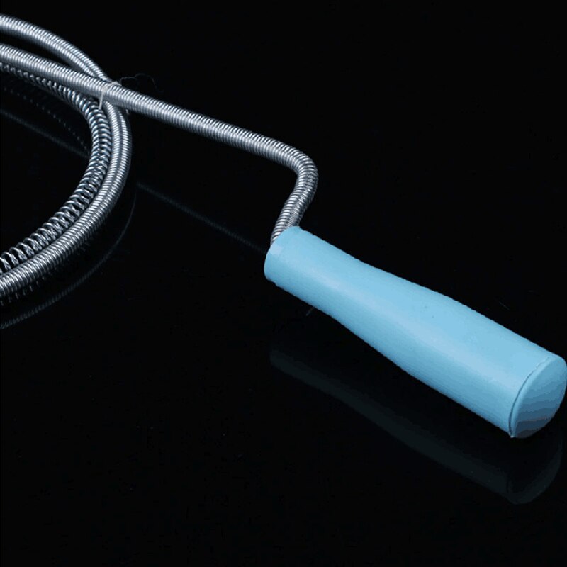Dränering orm diskbänk mudderrörledningsrenare metall avloppsrengöringsverktyg för badrumsbadkar toalett  --m25