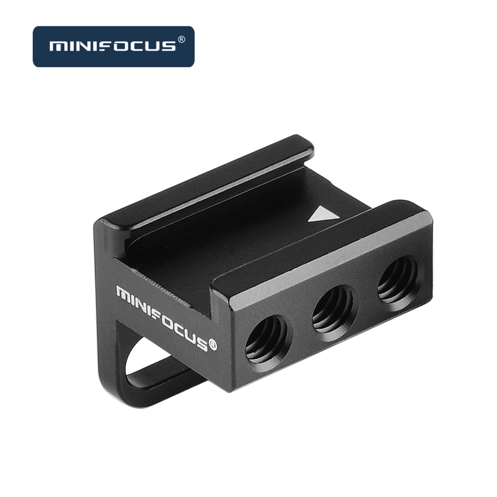 MINIFOCUS 90 Grad kalt Schuh montieren Adapter Pro Kamera Käfig oben Platte Seite Platte Kamera handhaben & L Halterung extern erweitern Schuh