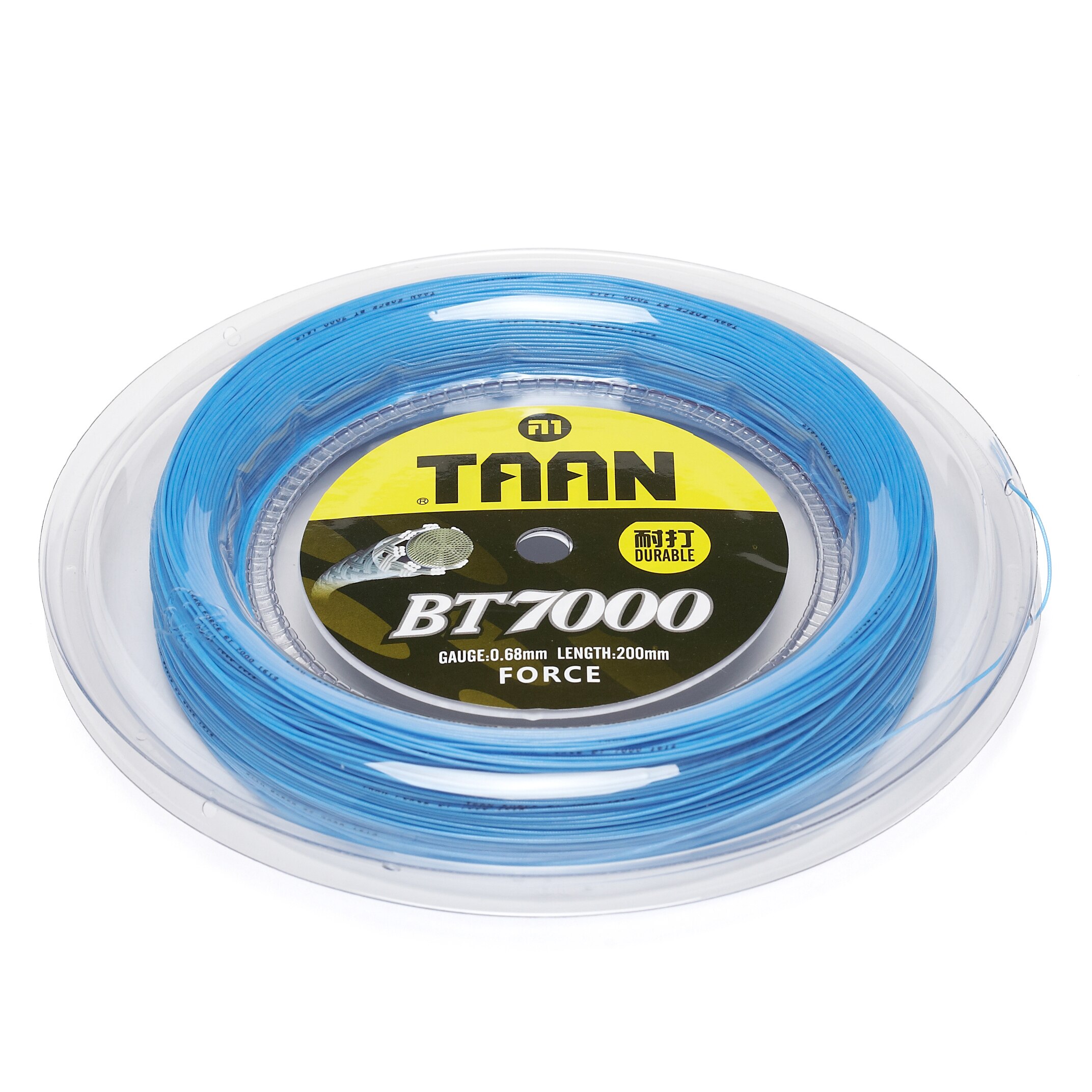 Cuerdas de bádminton TAAN BT7000, 0,68mm, duraderas, alta flexibilidad, buen Control, 200m