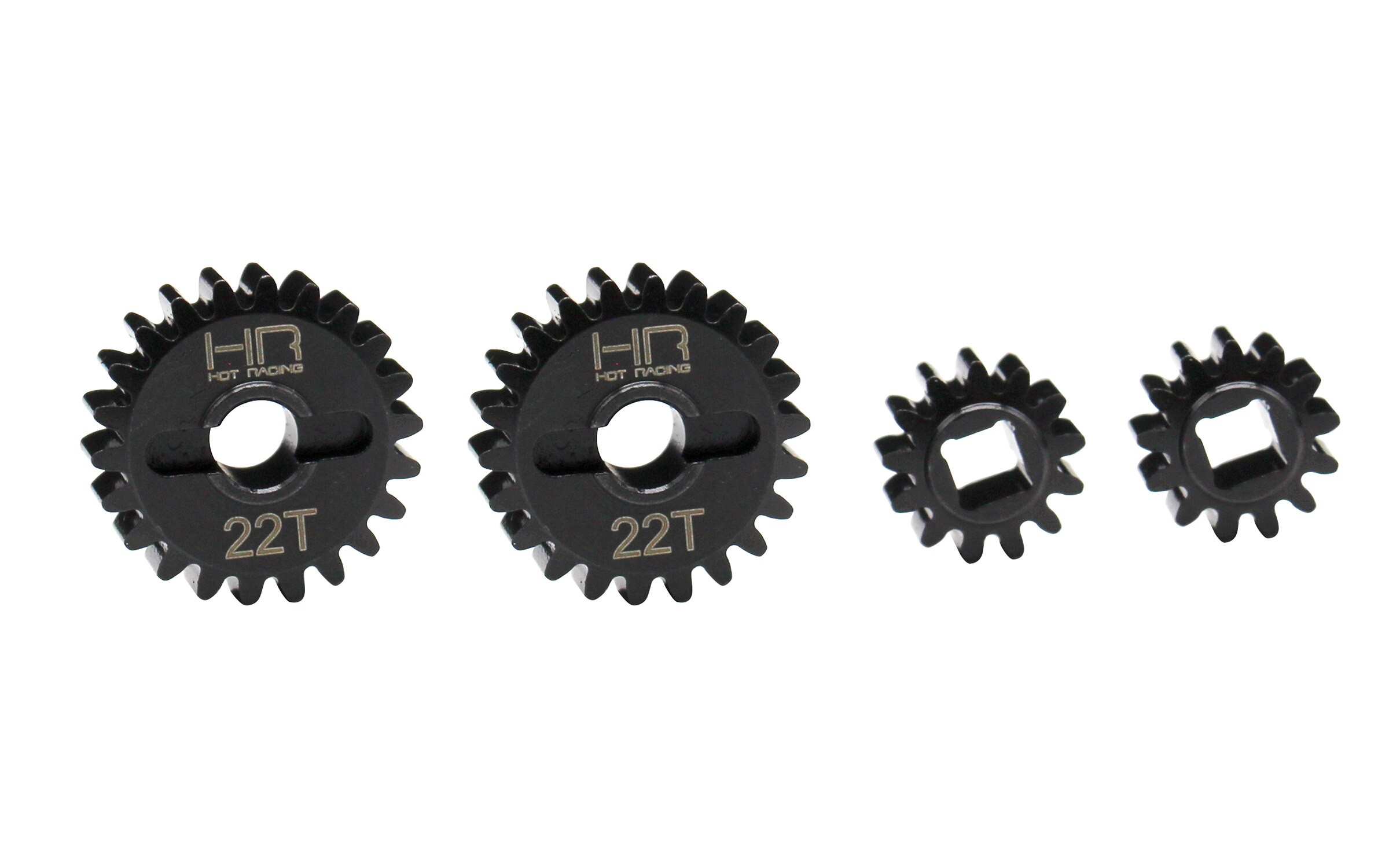 HR Assiale Capra 1.9 UTB Denti in Acciaio Anteriore e Posteriore Universale Porta Assale Tazza Interna Ingranaggio-Mezzo giro Veloce rapporto di trasmissione